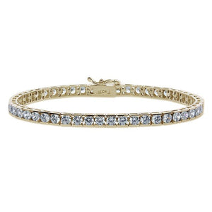 Tennis Bracelet Yellow Gold