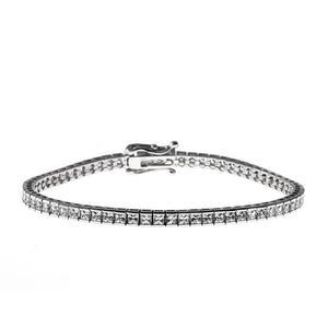 8ct. eq. Princess Tennis Bracelet