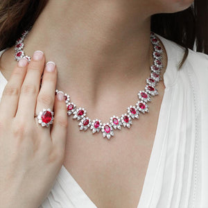 Marina Ruby Necklace