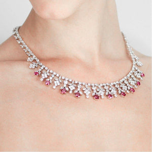 Wild Vine Ruby Necklace