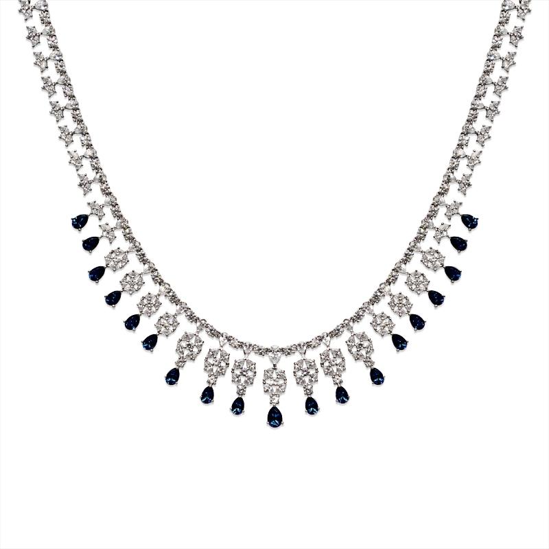 Grand Chicory Drop Necklace