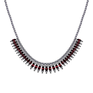 Phillipa Grand Necklace Ruby