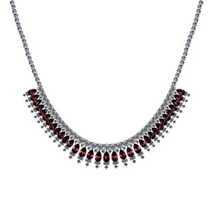 Phillipa Grand Necklace Ruby