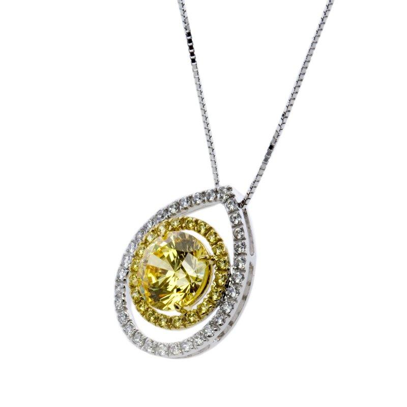 Enhanced Round Microset Pendant