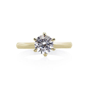 Maverick Solitaire Yellow Gold