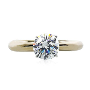 Ridged Band Yellow Gold