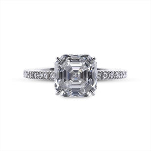 Loyal Asscher Cut Microset