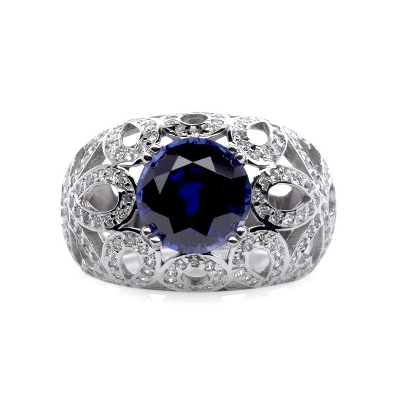 The Garden Ring in Sapphire