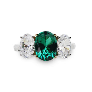 Oval Emerald Loin Trilogy