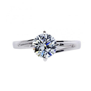 Twisted Prong Solitaire