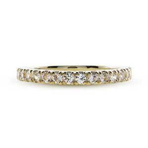 Jane Eternity Ring Yellow Gold
