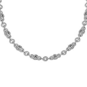 Round Chain Lock Necklace