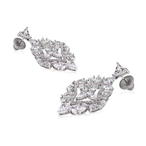 Sterling Silver Drop Earrings - Chandelier Design