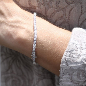 Round Tennis Bracelet