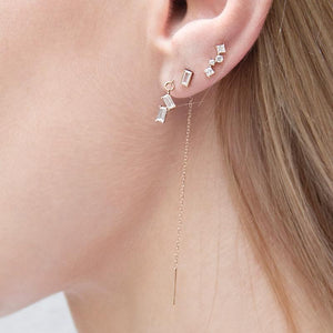 Audra Earring in Rose Gold