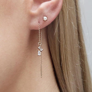 Audra Earring in Rose Gold
