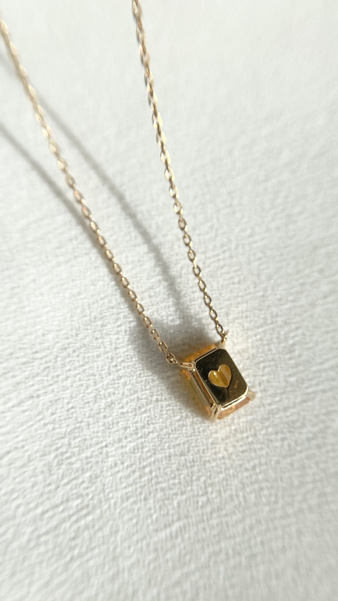 Esma Necklace 1.13ct Fancy Yellow 18K Yellow Gold