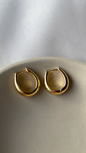 Hera Hoops Gold Vermeil