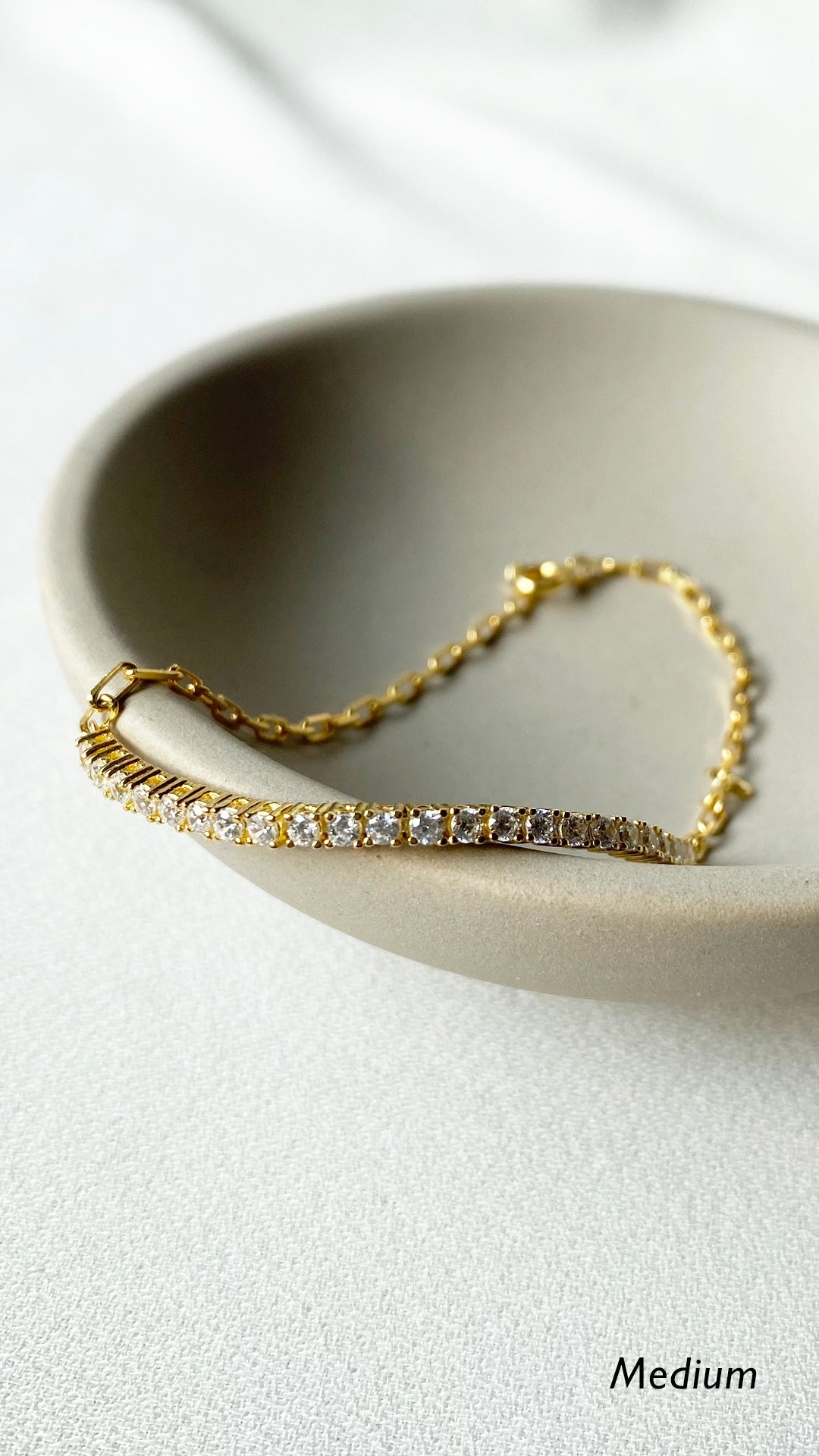 Aimee Bracelet Gold Vermeil