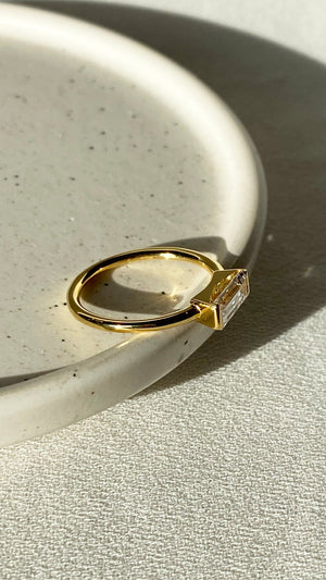 Linden Ring Gold Vermeil