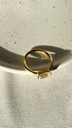 Linden Ring Gold Vermeil