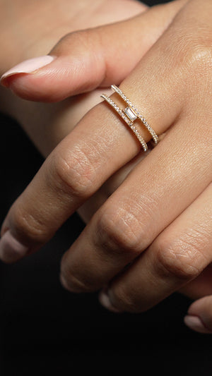 Odin Ring Yellow Vermeil