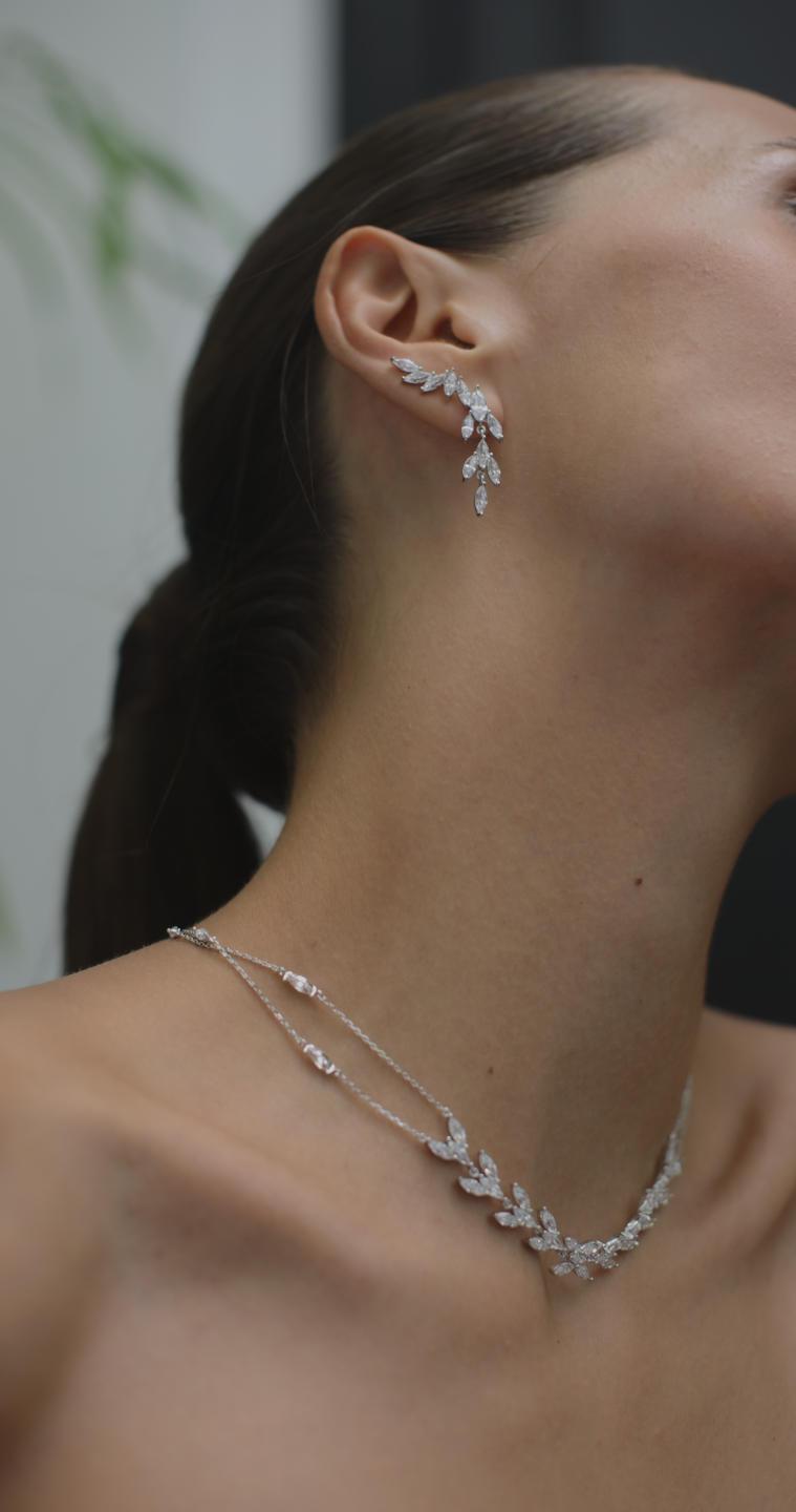 Skylar Necklace Silver