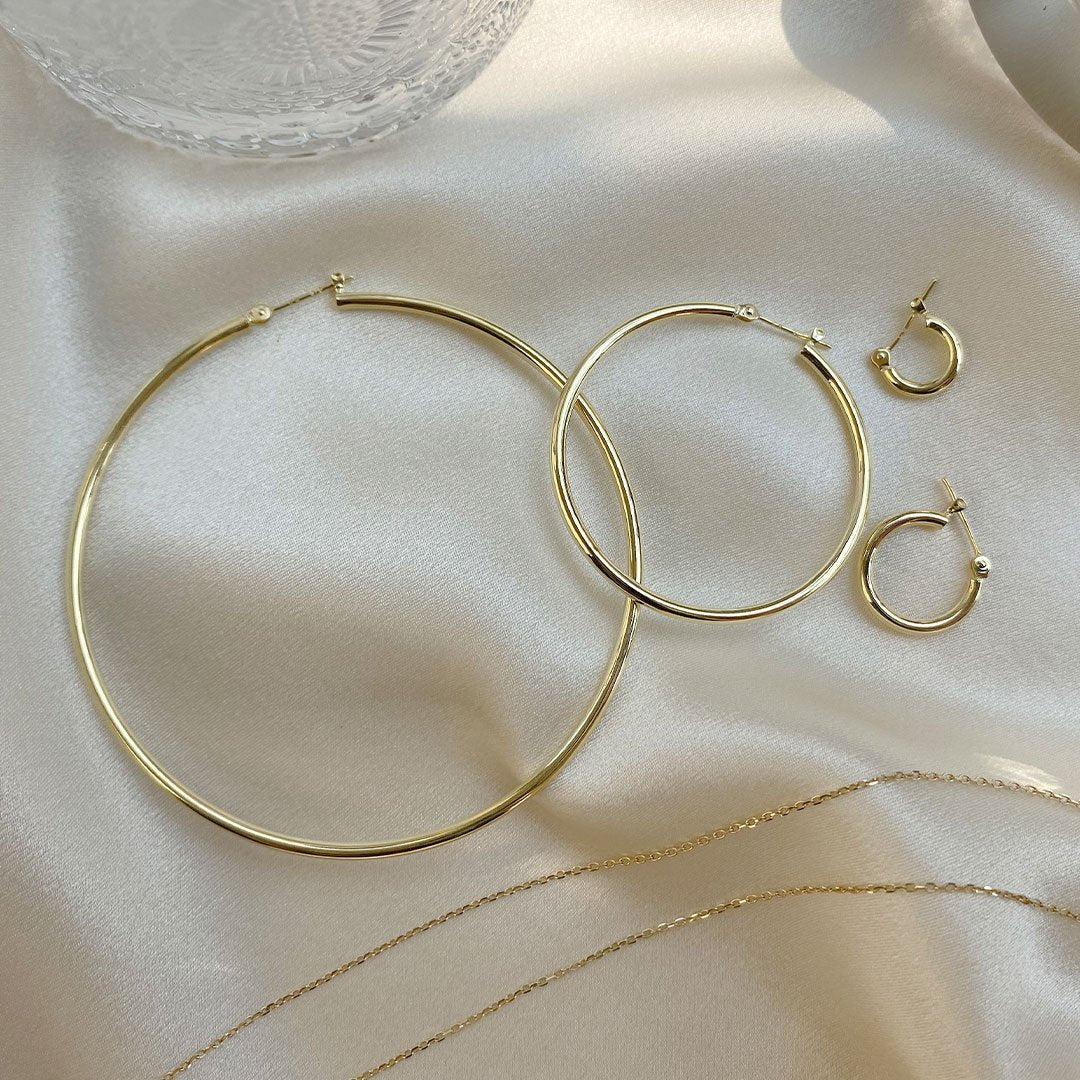 Leggera Hoop Yellow Gold