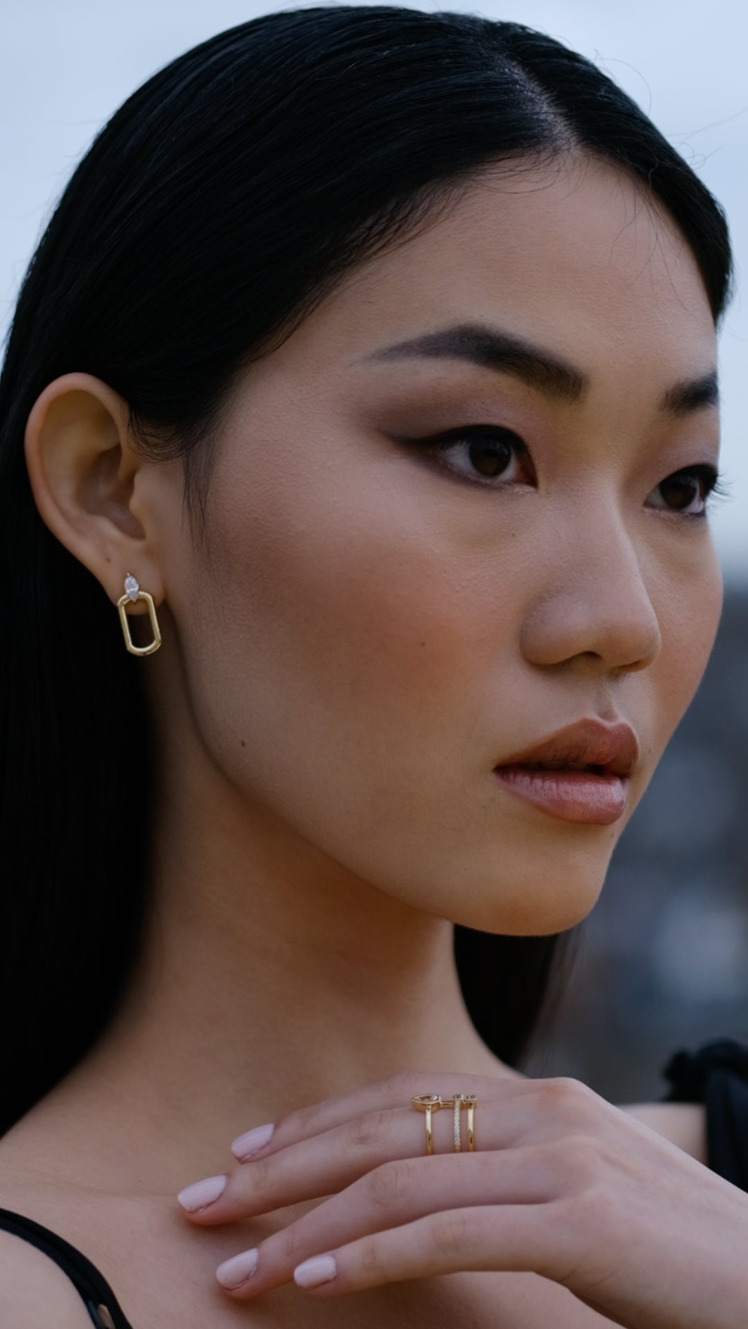 Tori Earrings Gold Vermeil