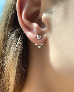 Taya Ear Jacket 9K White Gold