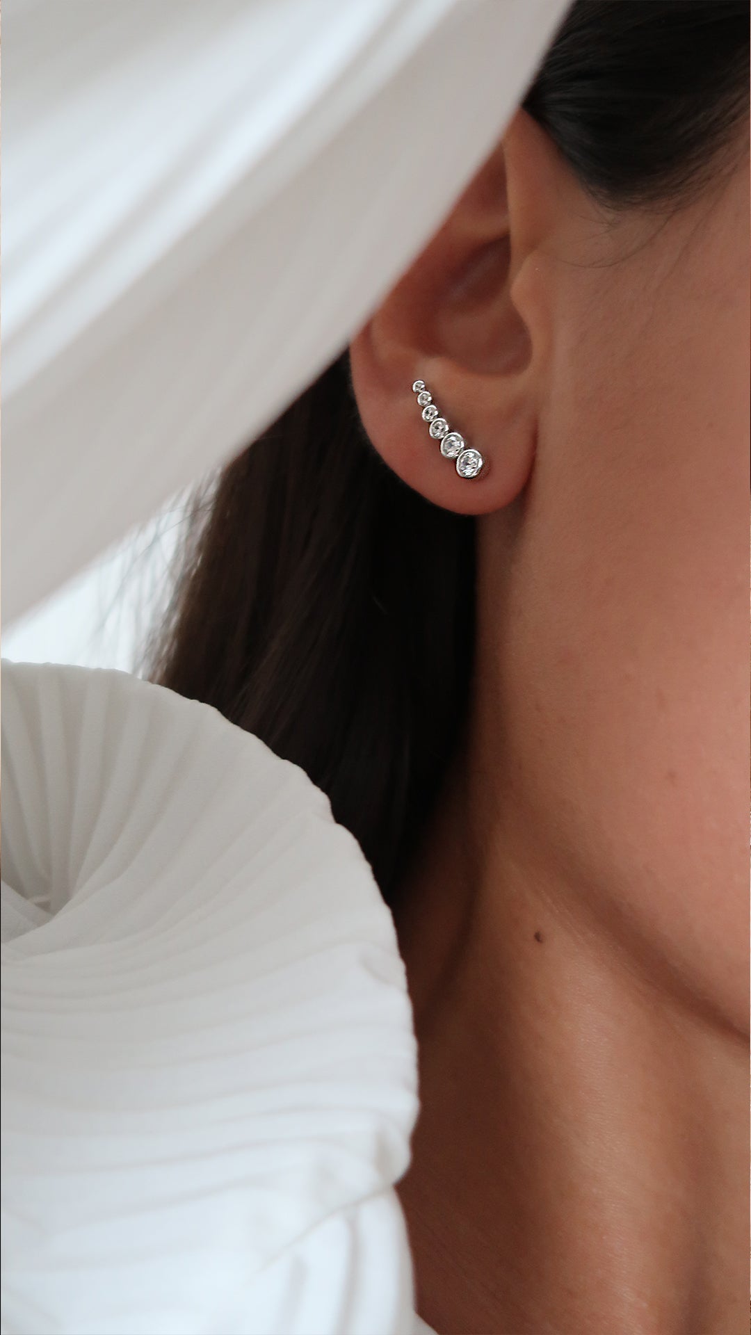 Carissa Earrings Silver