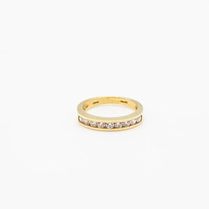Eternity Band In Yellow Gold
